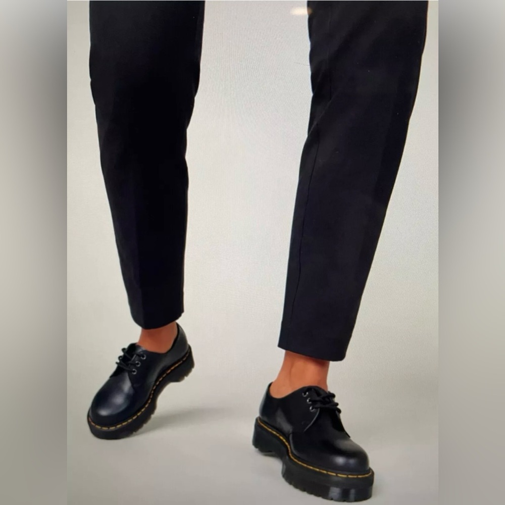 Spanx Pants Women's Sz Large Polished Ankle Slim Navy New With Tags Stretch - Picture 2 of 15